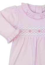 Load image into Gallery viewer, Playsuit Pink Smocked