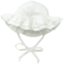 Load image into Gallery viewer, Double Ruffle Swim Hat 50+ UPF