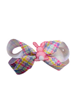 Load image into Gallery viewer, Mini Easter Bows with Bunny ( 3 Designs)