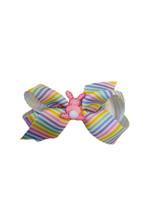 Mini Easter Bows with Bunny ( 3 Designs)