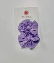 Load image into Gallery viewer, Ruffled Bow Clip Set
