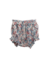 Load image into Gallery viewer, Girl’s Two Piece Floral Liberty Top &amp; Floral Bloomers Set