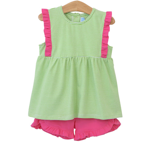 Short Set Pink and Green