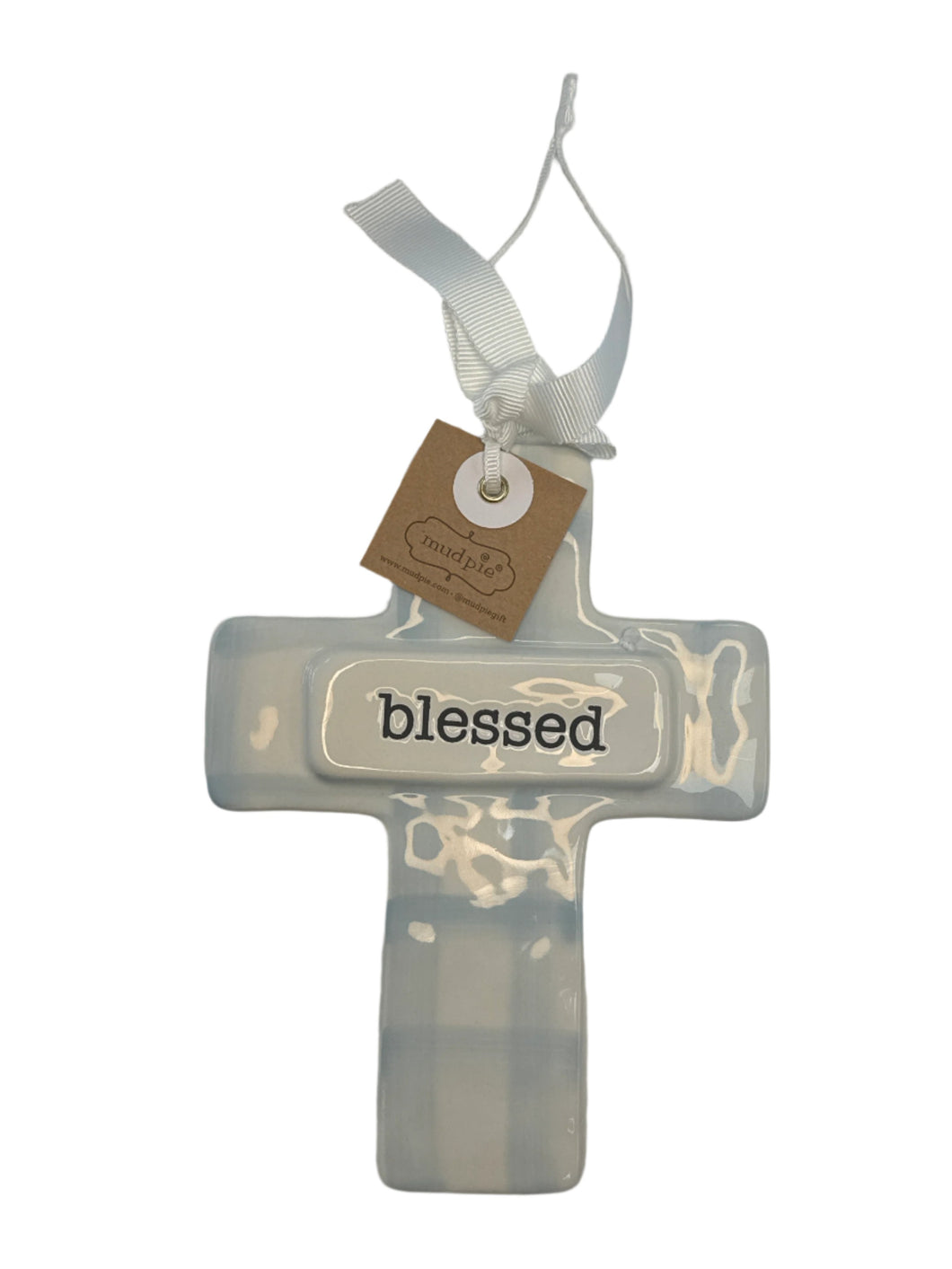 Ceramic keepsake cross