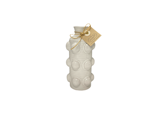 All Over Beaded Stem Vase