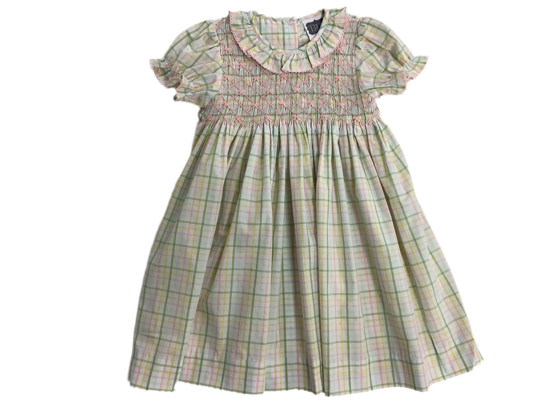 Smocked Dress with Bows