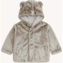 Load image into Gallery viewer, Storm Minky Magnetic Bear Jacket