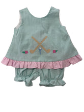 Load image into Gallery viewer, Swing Back Set with Golf Clubs Applique