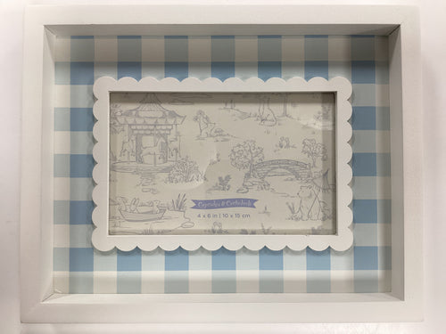 Gingham Picture Frame
