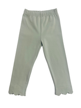 Load image into Gallery viewer, Sage &amp; Lilly’s Scalloped Leggings (6 Color Choices)