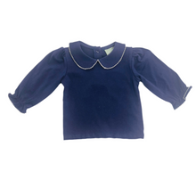 Load image into Gallery viewer, Long Sleeve Peter Pan with Stitching ( 3 Colors )