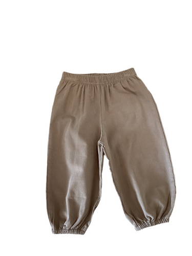 Boys Khaki Corduroy Pants- Baby Luigi