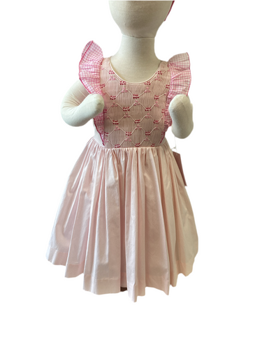 Pink Smocked Antoinette Paris Dress