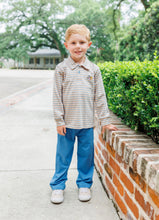 Load image into Gallery viewer, Striped Sports Polo