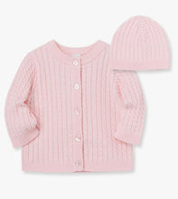 Load image into Gallery viewer, Little Me’s Light Pink Sweater Set Size 6 Months