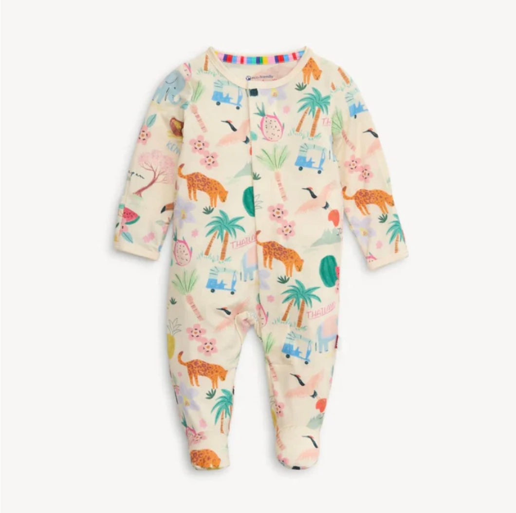 Wanderlust Wildlife Modal Footie