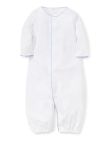 White/Blue New Premier Basics Converter Gown