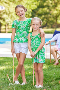 Vivi Romper-Palmetto Floral