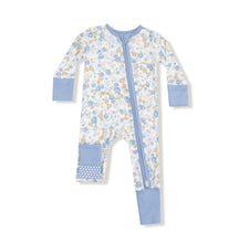 Load image into Gallery viewer, Sweet Rose Calico 2-Way Zipper Romper