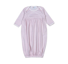 Load image into Gallery viewer, PINK GINGHAM GOWN. CUT ON CHEST