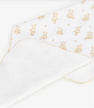 Load image into Gallery viewer, Kissy Kissy’s Pima Cotton Teddy Bear Time Burp Cloth