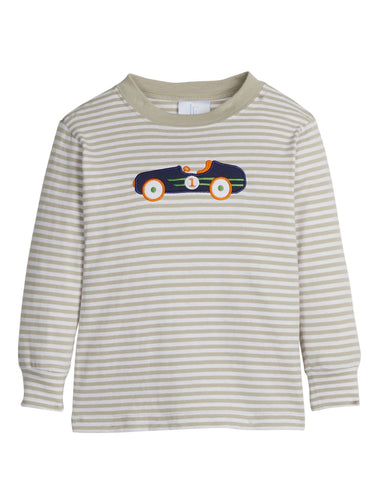 Appliqué T-Shirt: Vintage Race Car