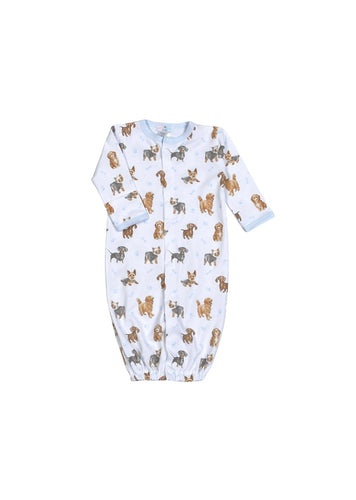 Blue Puppy Pals Converter Gown