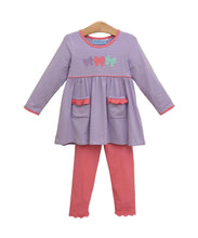 Load image into Gallery viewer, Bow Appliqué Pants Set