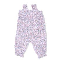 Load image into Gallery viewer, Angel Dear Elizabeth’s Garden-Ruffly Strap Overall