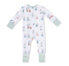 Load image into Gallery viewer, Angel Dear Golfing Teddy Bears-Convertible Pajama Romper