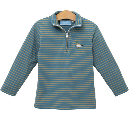 Mallard Embroidery 1/4 Zip Pullover
