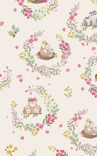 Load image into Gallery viewer, Floral Owl Families Kimono Gown