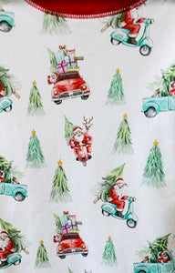 Vintage Santa Truck PJs