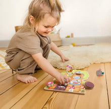 Load image into Gallery viewer, Bababoo &amp; Friends Tree House Discovery Game Puzzle