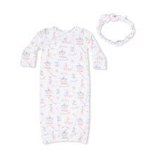 Load image into Gallery viewer, Angel Dear Carousel with Bows &amp; Knot Headband Gown
