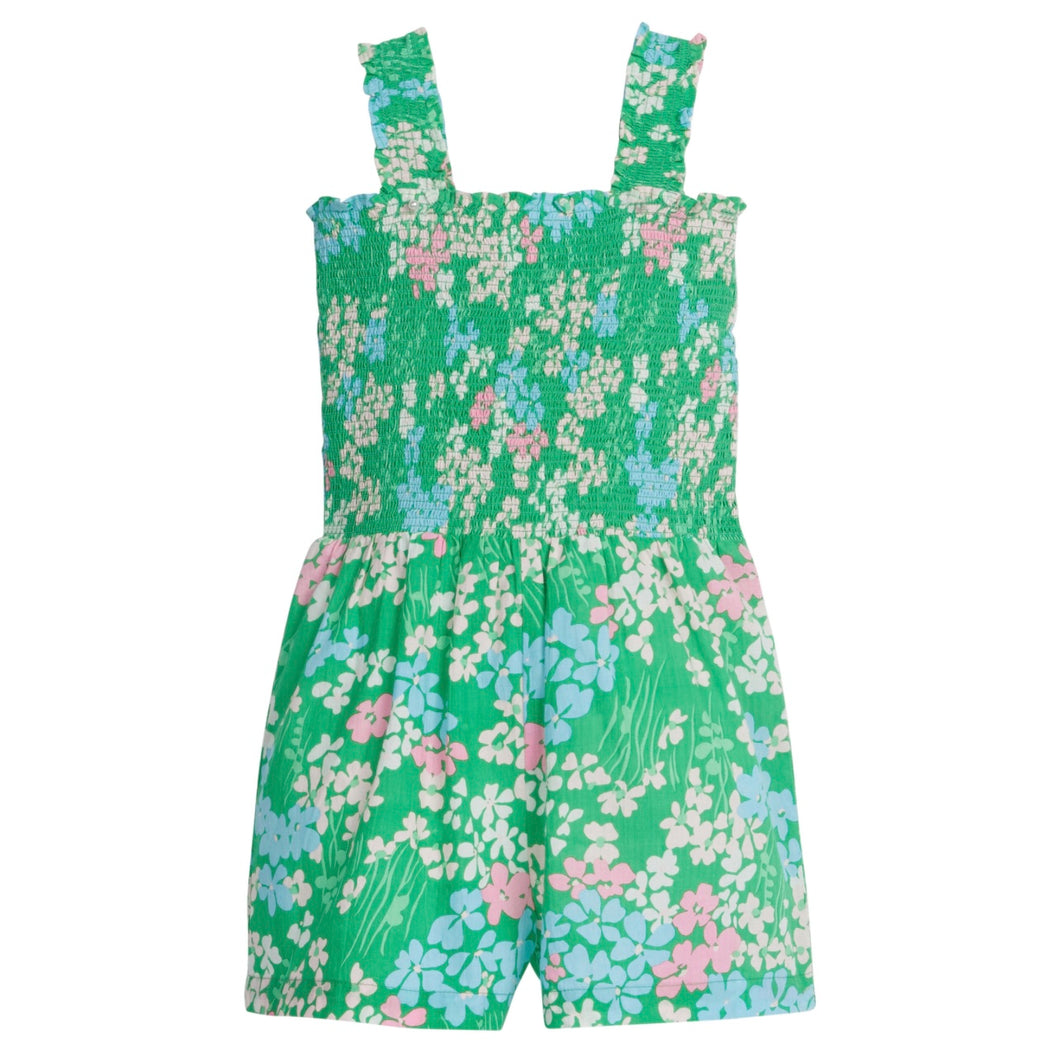 Vivi Romper-Palmetto Floral