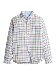 Button Down Shirt-Clarkson Plaid