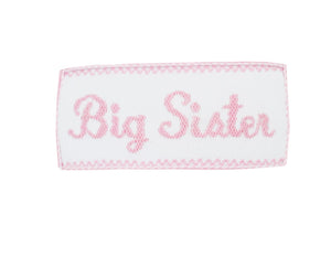 Pink Hand Smocked Big Sister T-Shirt