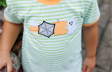 Load image into Gallery viewer, Halloween Appliqué Short Set