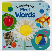 Load image into Gallery viewer, Touch and Feel First Words Book