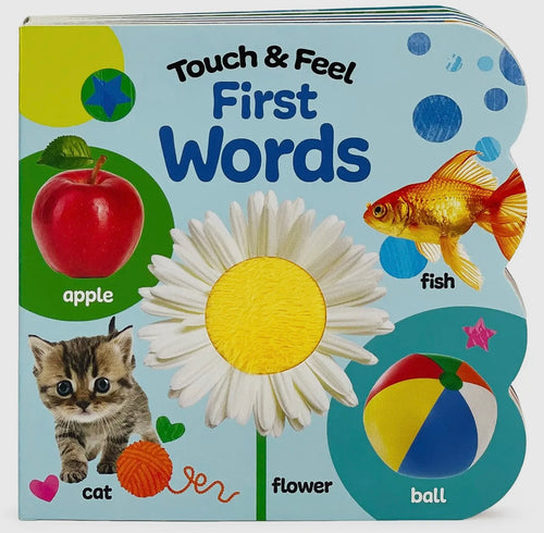 Touch and Feel First Words Book