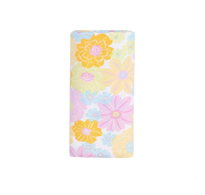 SWADDLE BLANKET - SUNNY DAHLIAS - 45X45