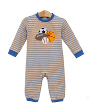 Load image into Gallery viewer, Sport Appliqué Romper