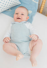 Load image into Gallery viewer, Little English’s Pointelle Knit Bubble-Light Blue