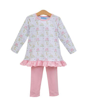 Load image into Gallery viewer, Puppy Pals Ruffle Pants Set