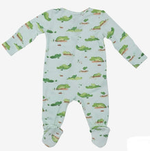 Load image into Gallery viewer, Alligator 2 Way Zipper Footie