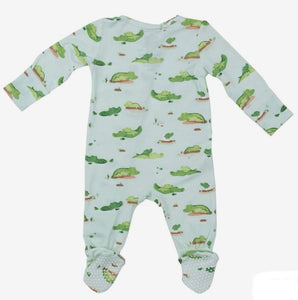 Alligator 2 Way Zipper Footie