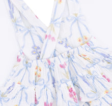 Load image into Gallery viewer, Angel Dear Ribbon Bouquets-Ruffle Sunsuit Bubble