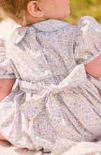 Load image into Gallery viewer, Little English’s Smocked Peter Pan Bubble-Winthrop Floral