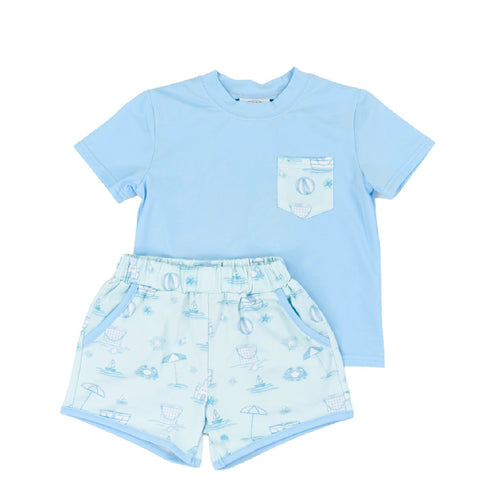 Seacrest Boys Play Pocket Short Set